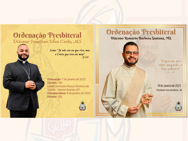 Legionários de Cristo Ordenações Sacerdotais 2023: “Já não vos